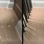 wood floor refinishing before and after